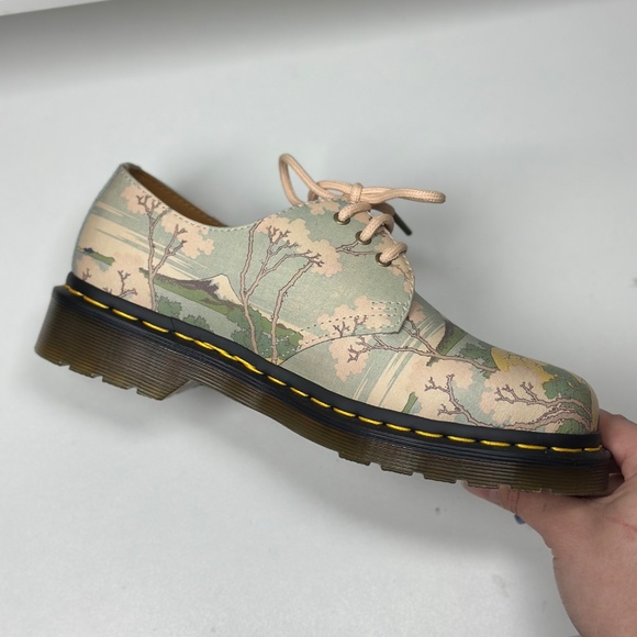 Dr. Martens x The Met 1461 Fuji leather shoes NWOT - Picture 2 of 9